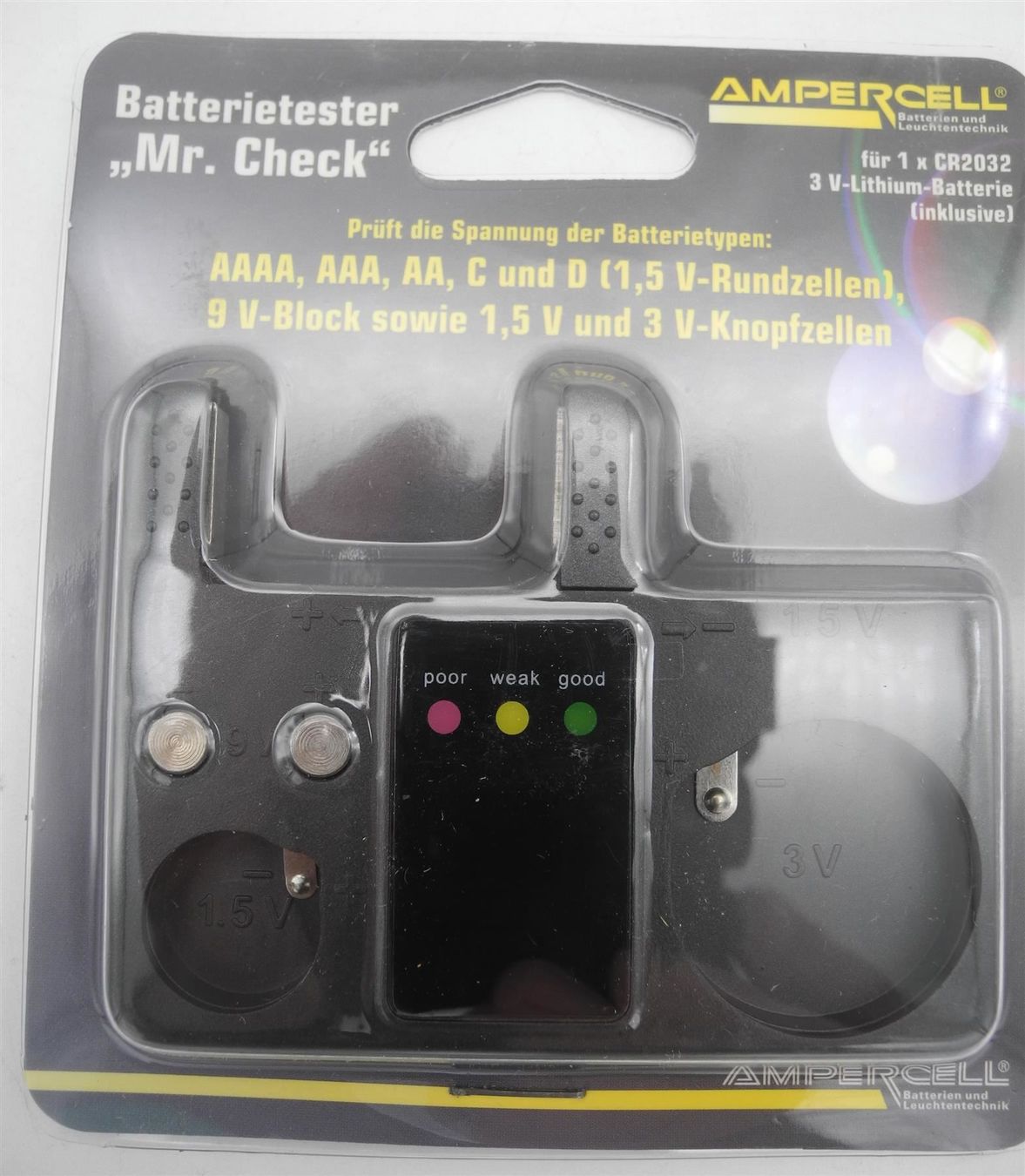 Misurare: Batterietester, p15 – Nuovo e nell'imballaggio originale da Kottwil venduto da Crazyrolf