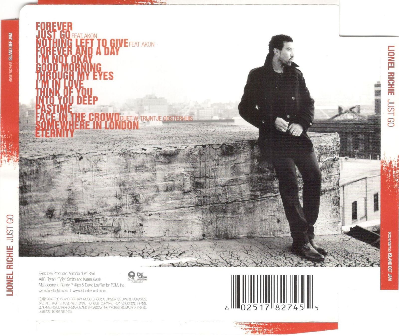 CD: Lionel Richie CD Just Go – Usato da St. Margarethen TG venduto da Smiley-Face 1