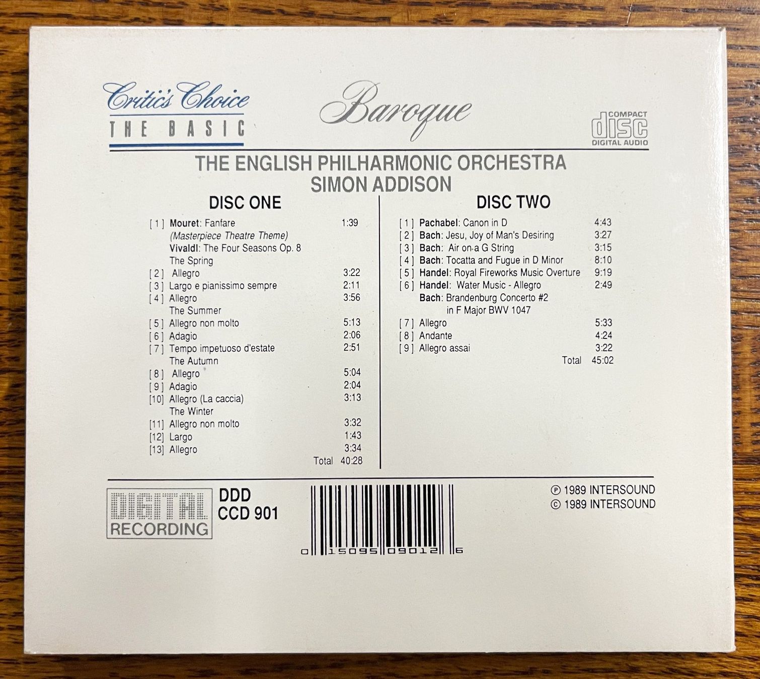 CDs: The Basic Baroque - CD – Gebraucht aus Oftringen von Vucki 1