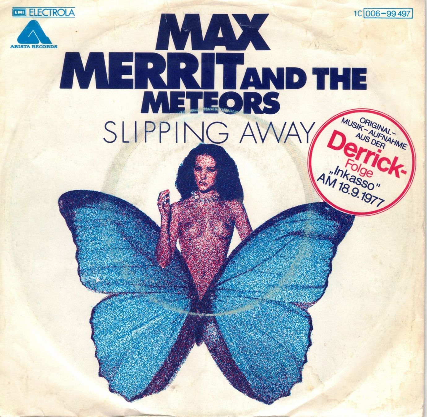 Dischi in vinile: Max Merrit  --  Slipping away  Single7 – Usato da Rheinau venduto da thealbum