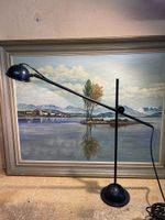 Retro Tischlampe , Schwarz, 80er Jahre, Vintage Lampe!