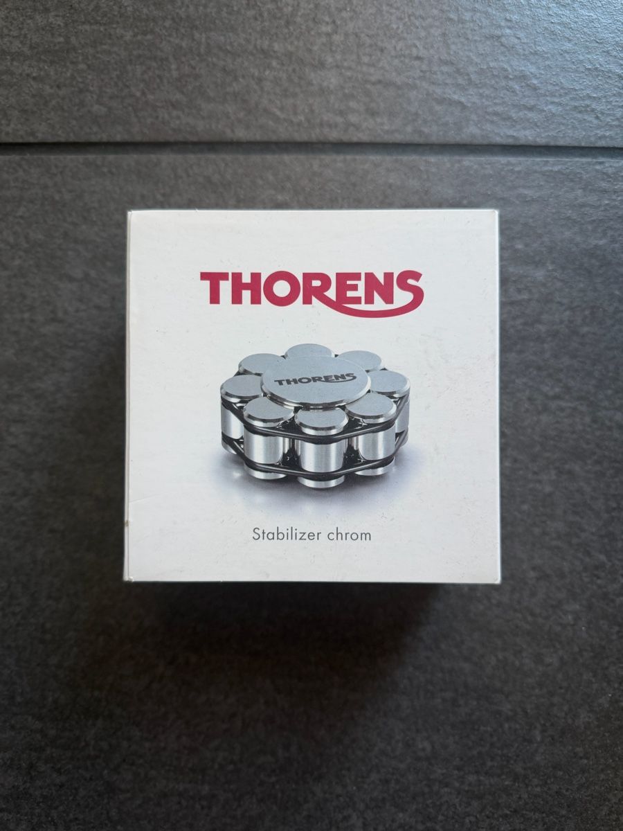 Thorens Plattenspieler: Thorens Plattenspieler Stabilisator Chrom – Gebraucht aus Zürich von cENS0R 1