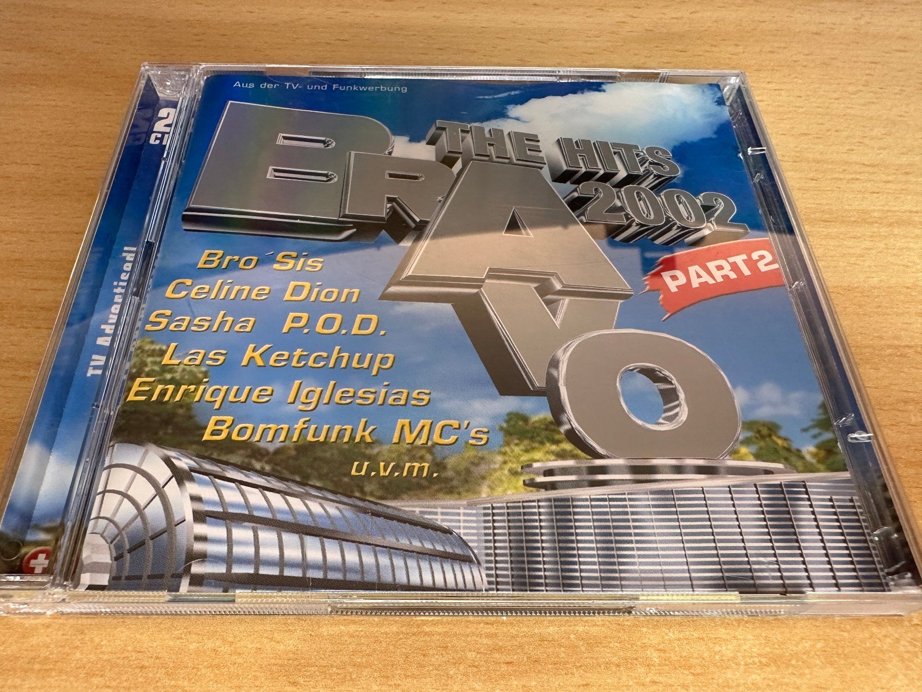 CD: Various – Bravo - The Hits 2002 - Part 2 - 2 CD – Usato da Rikon im Tösstal venduto da Alpenmutz