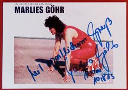 Marlies Göhr Autogramm signiert Foto 10x15cm