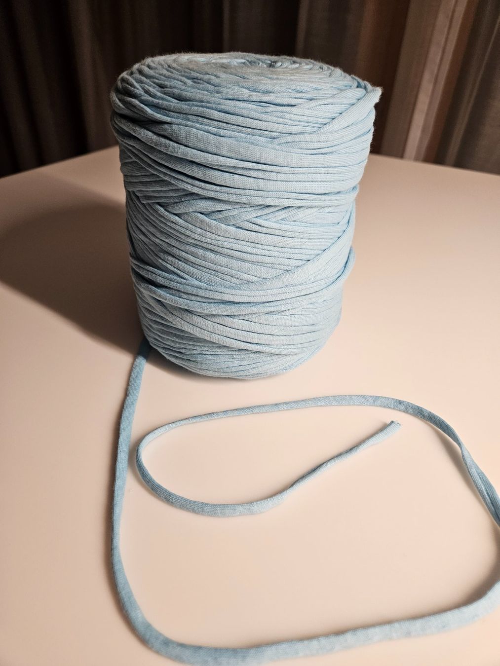 Autres pour bricolage & couture: 1 Knäuel Baumwollband hellblau – D'occasion à Nürensdorf par cul_b7h6