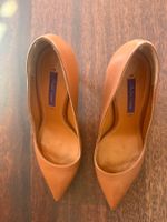 Pumps Ralph Lauren Leder braun Grösse 38.5