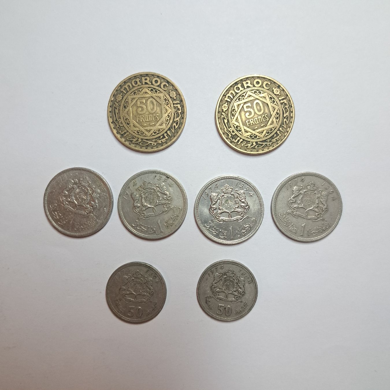 Tutti le monete: Marokkanisch Francs Dirham Lot – Usato da Aarau venduto da McFlurry92