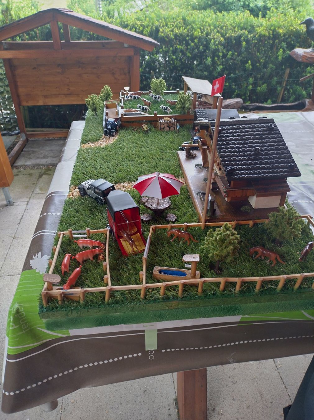 Modellbausätze & Standmodelle: Modell Bauernhof – Gebraucht aus Altbüron von bestatter12 2