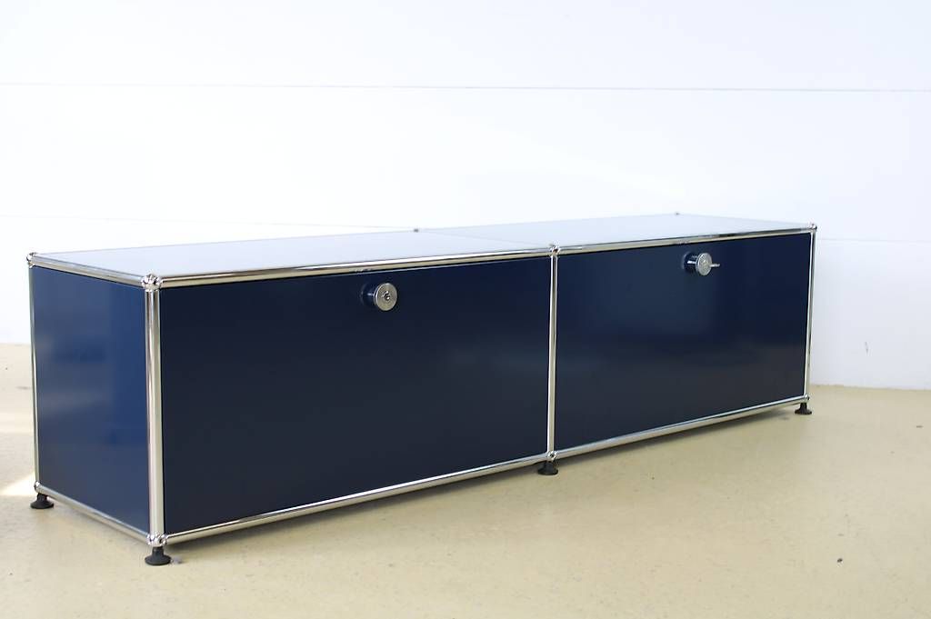 USM Mobili TV: USM Lowboard in Stahlblau, neuwertig – Usato da Meinisberg venduto da atelier_TILIJA 7