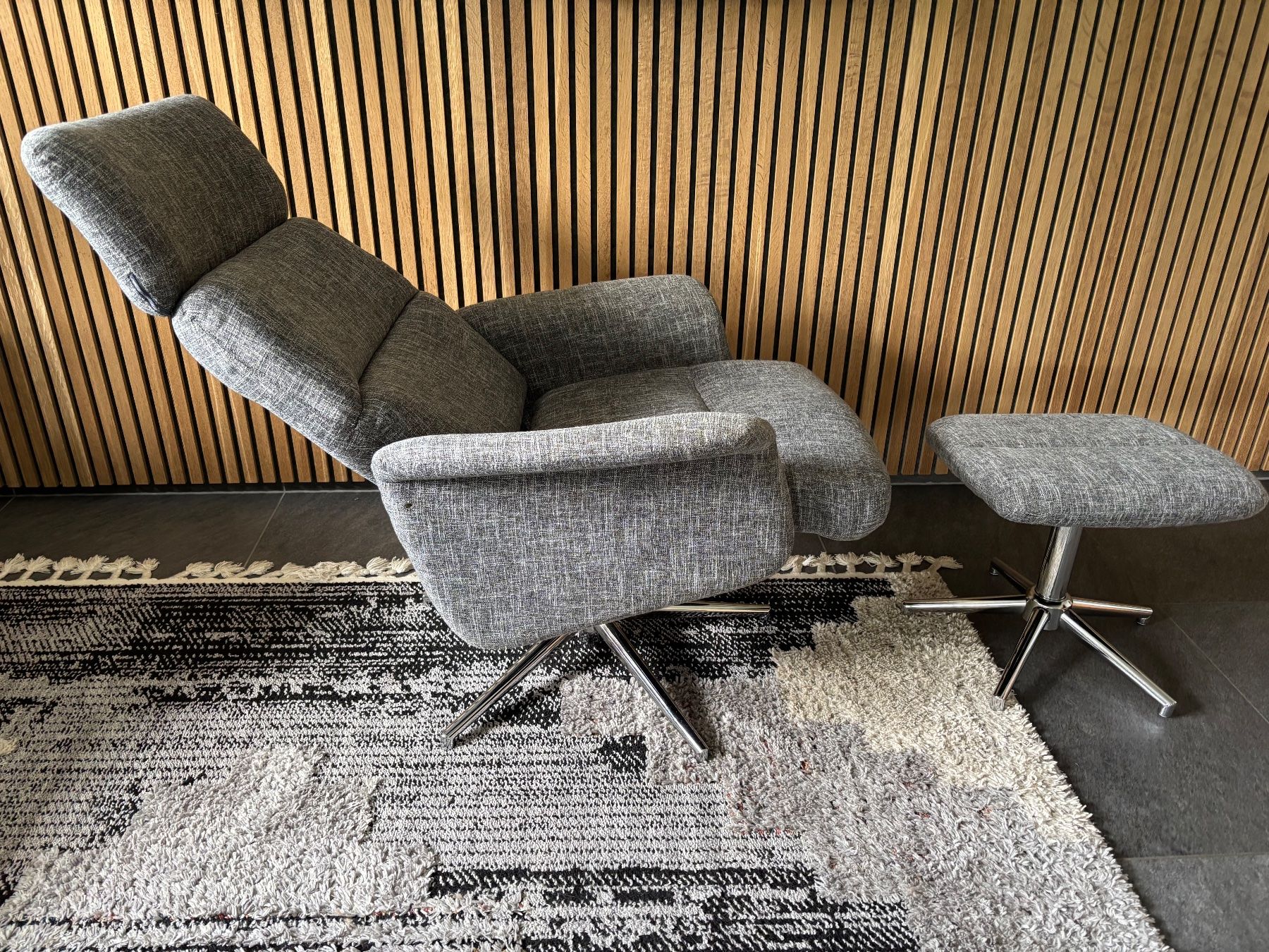 Poltrone: Relaxsessel verstellbar mit Hocker – Usato da Necker venduto da Doro6 3