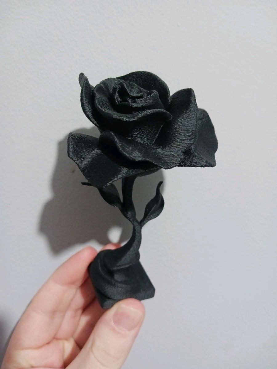 Sculture & Statue: Black Rose Sculpture - Gothic Home Decor - Gift Idea! – Nuovo (secondo la descrizione) da Dübendorf venduto da del_82k8