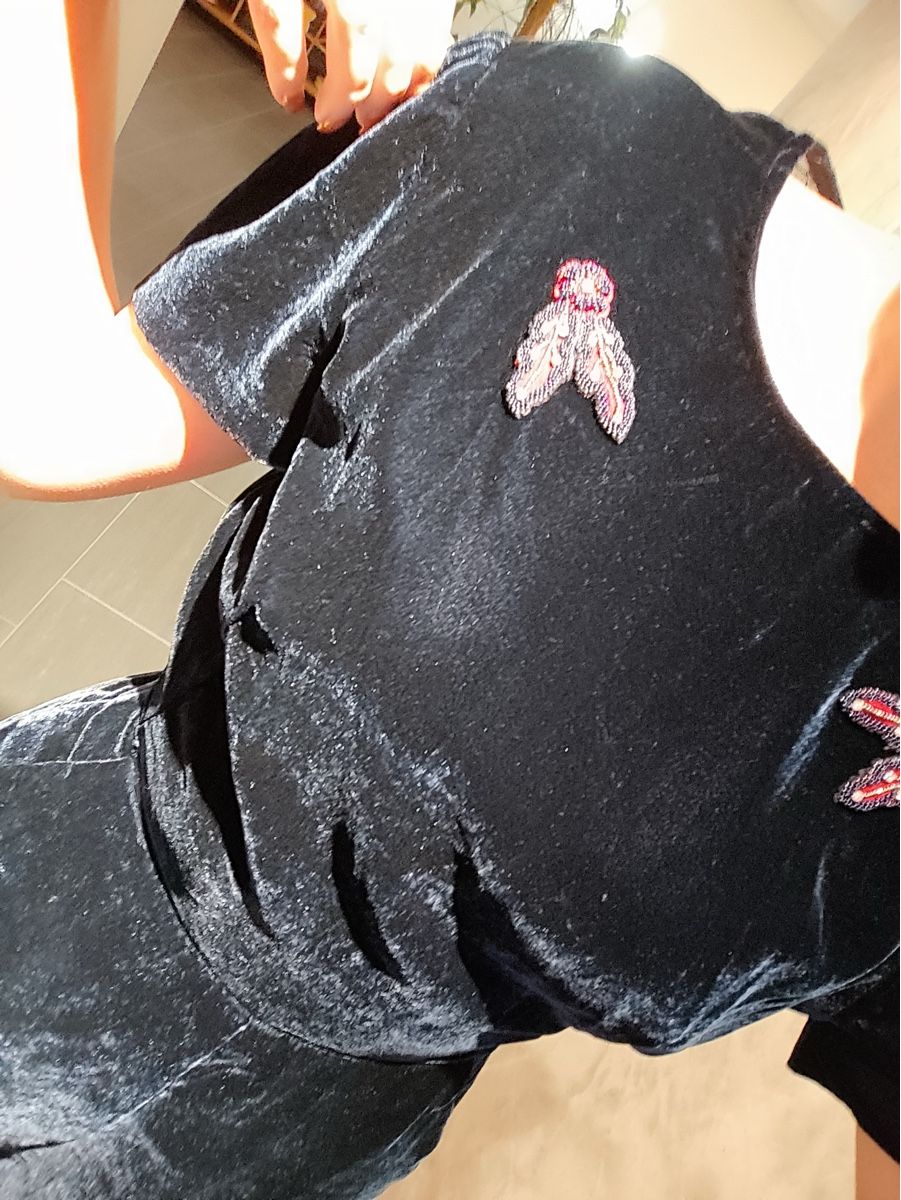 Sandro Tute: Sandro Samt Jumpsuit, Gr. 1 – Usato da Tann venduto da Carolinekne 1