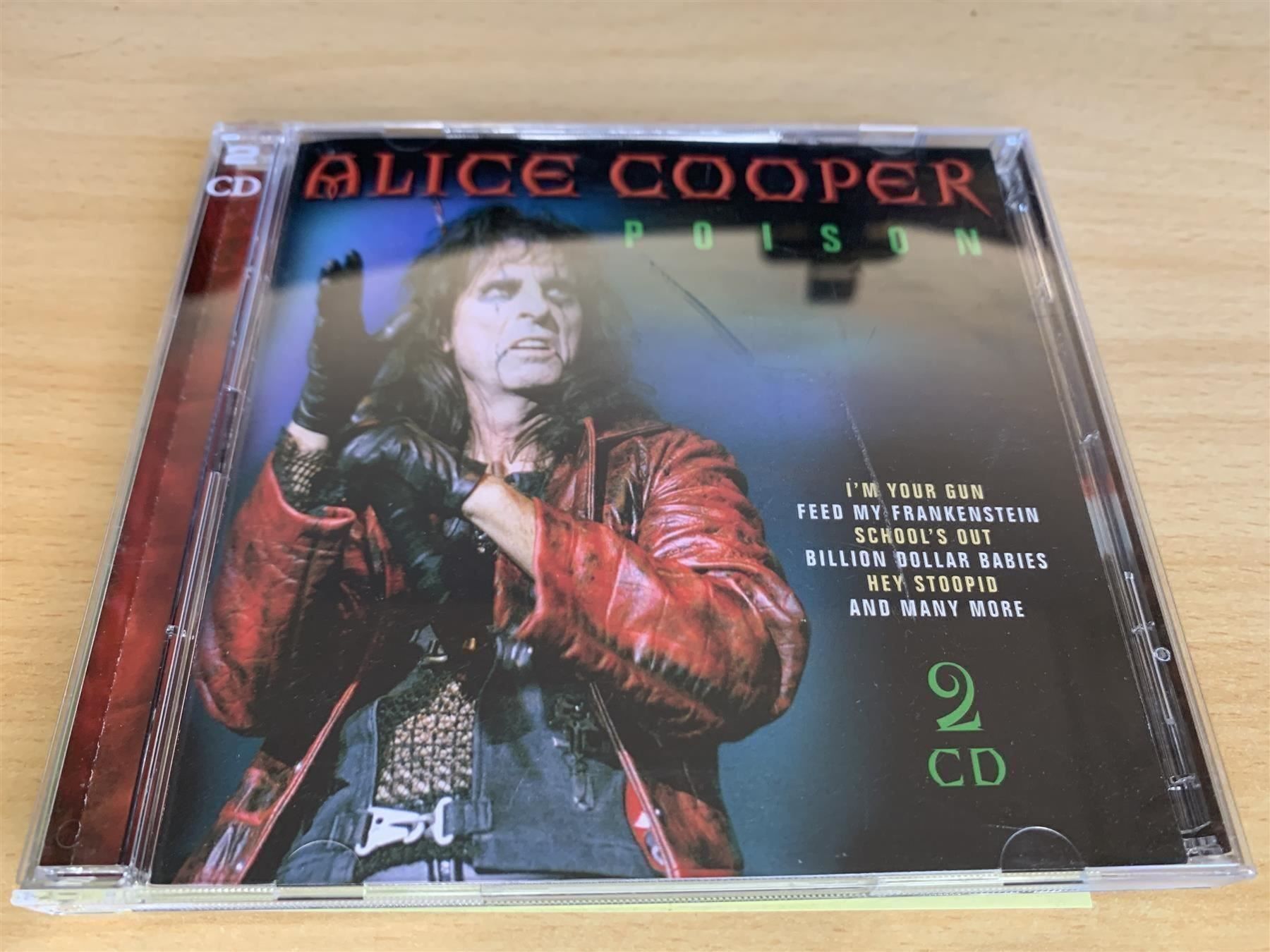 CD: Alice Cooper – Poison - 2 CD – Usato da Rikon im Tösstal venduto da Alpenmutz