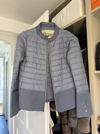 Herno Steppjacke Blau 36