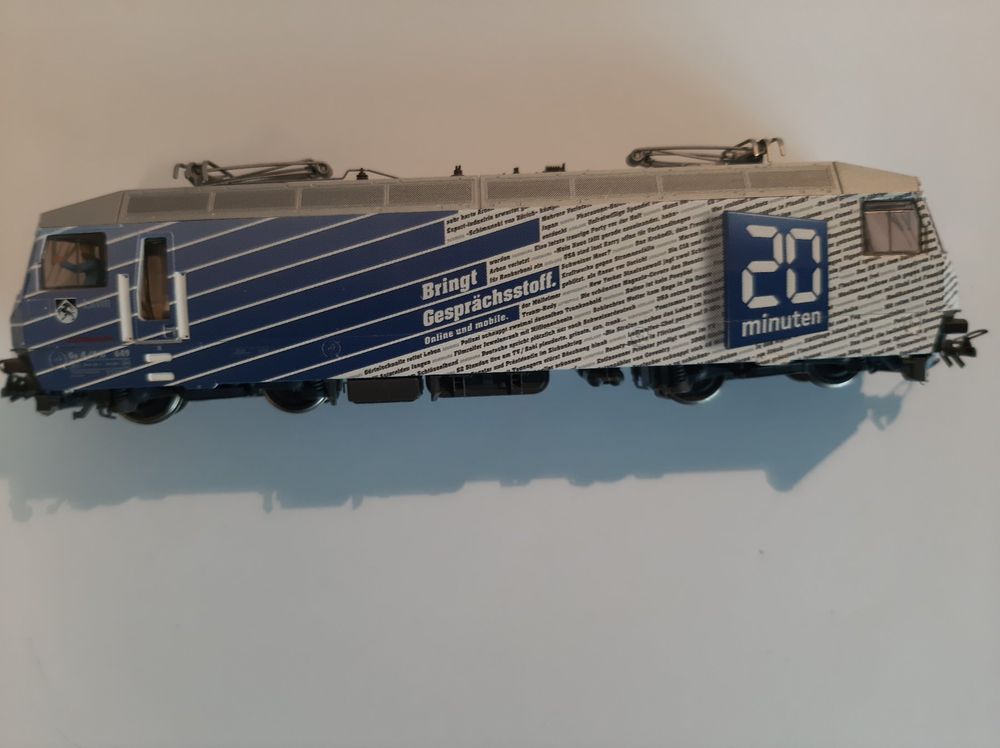 Bemo Modelleisenbahnen: Bemo H0m 1259 149 RhB Ge 4/4 III 649 Lavin "20 Min" Digital – Gebraucht aus Thun von Schwarzsee48 1