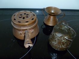 Set Kupfergefässe diverse Tessin