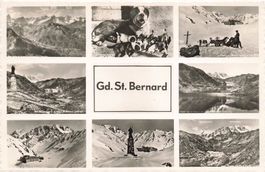 Valais (VS) – Grand-Saint-Bernard – vues de l’Hospice et du