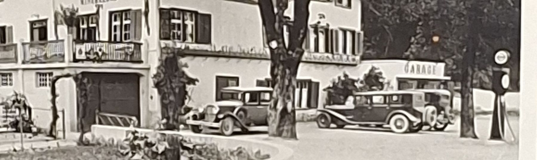 Ansichtskarten: Ansichtskarte Mineralbad Niederurnen Glarus , Oldtimer – Gebraucht aus Siebnen von Leissav 2