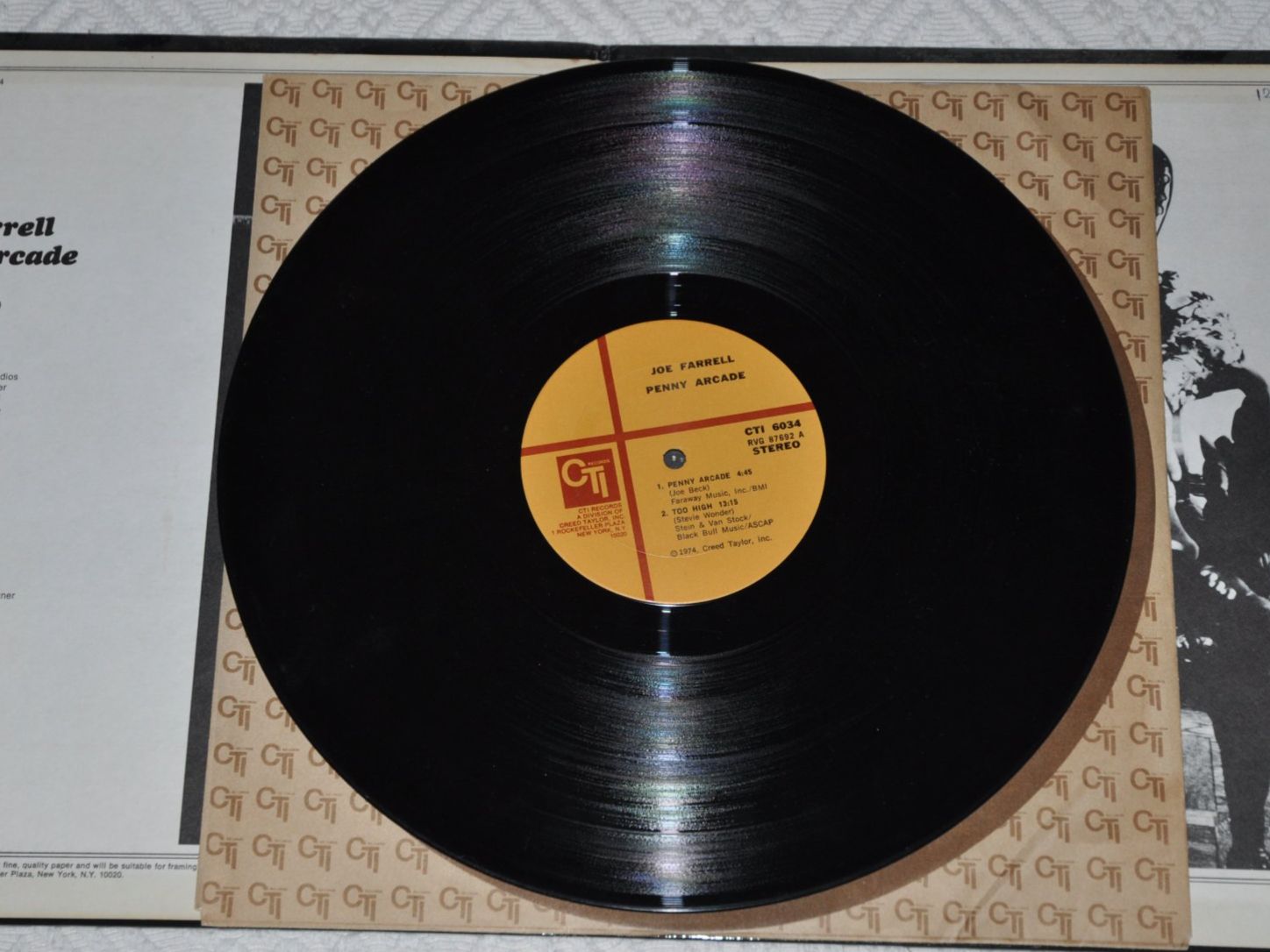 Dischi in vinile: LP Joe Farrell - Penny Arcade – Usato da Boll venduto da Theodora15 4
