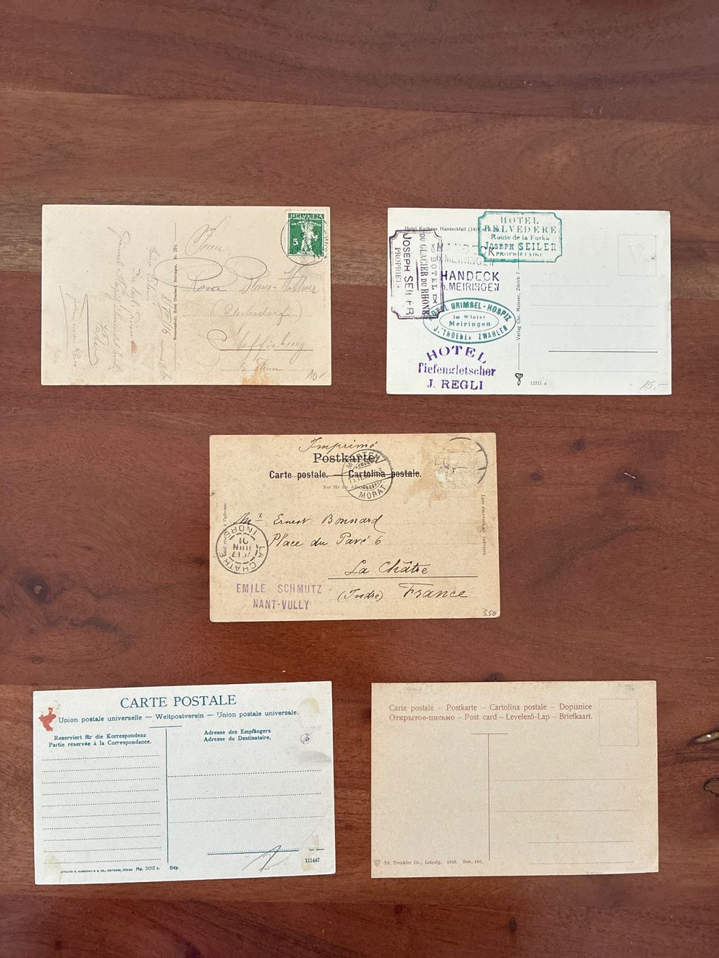 Cartes postales: 10 Ansichtskarten Schweiz vom Grimsel BE – D'occasion à Oftringen par Cla.vD.74 3