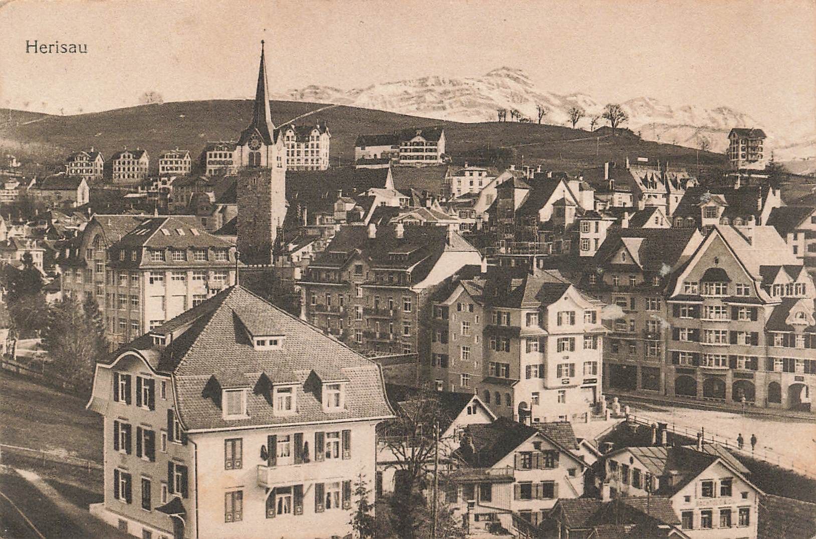 Ansichtskarten: Herisau – Gebraucht aus Biasca von Blenio71
