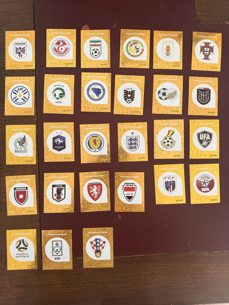 Panini Carte collezionabili: Panini Wappen 1 Set WM 2026 – Nuovo (secondo la descrizione) da Wolfhausen venduto da lunaire01