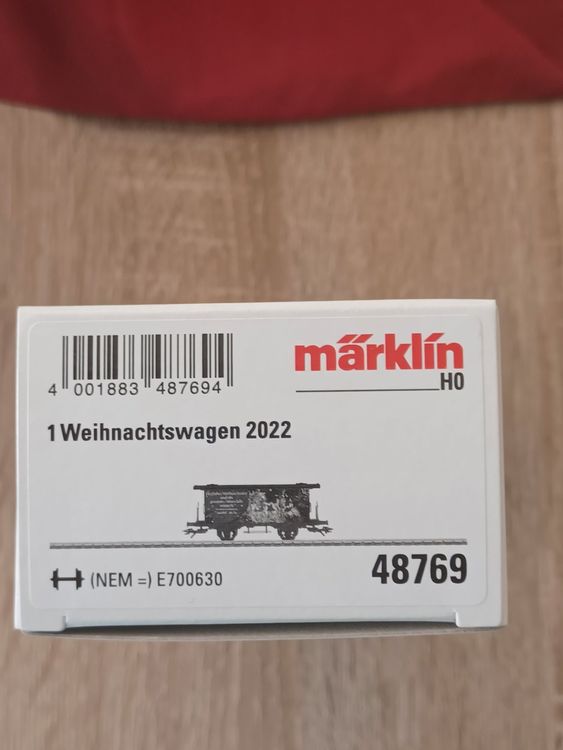 Marklin Waggon I 18731 Handgeknüpfte Eisenbahn Passagier