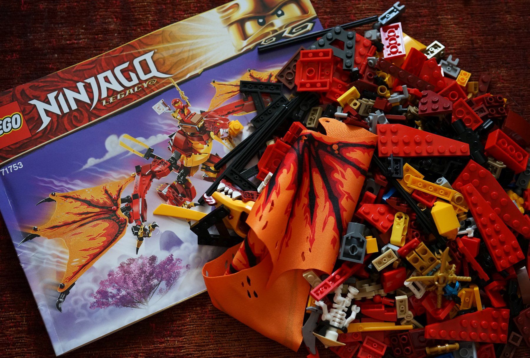 Lego Baukästen: Lego Ninjago 71753, Kais Feuerdrache – Gebraucht aus Riehen von Wettstei 2
