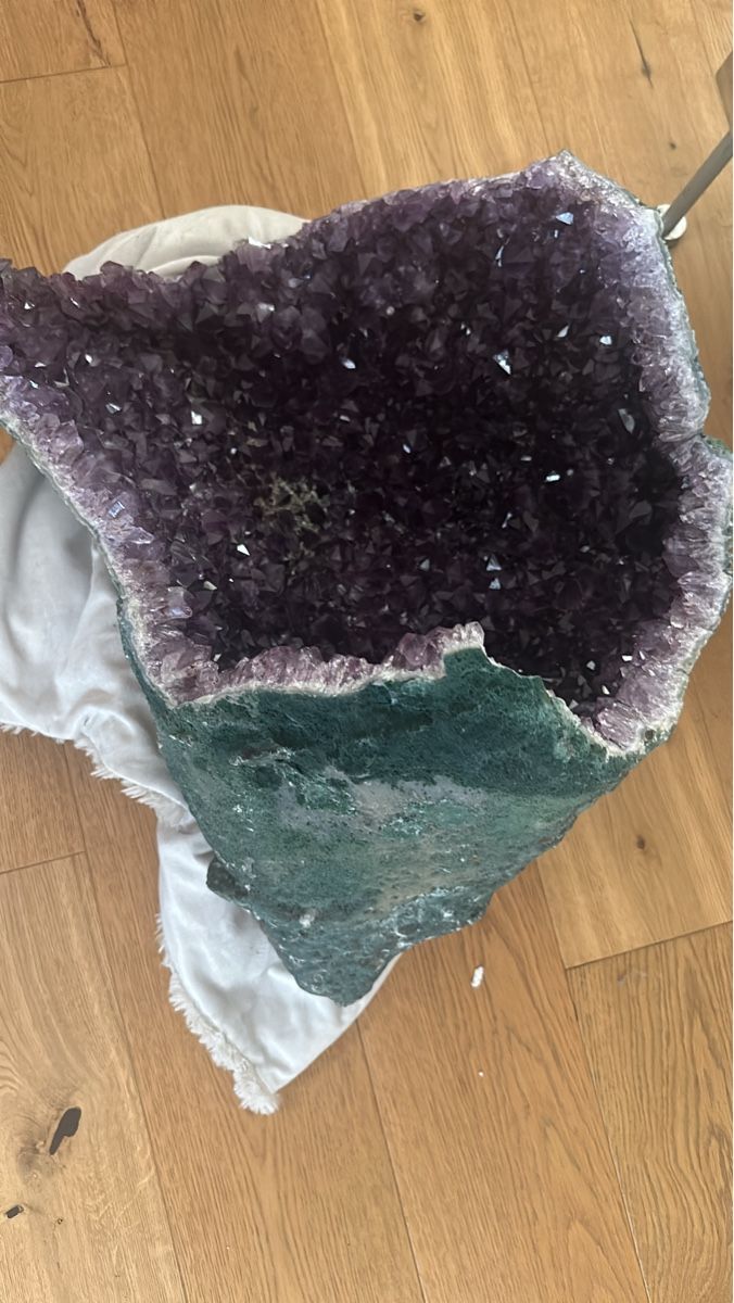 Edelsteine: Amethyst Geode gross, Decorative Stone, Natural Crystal – Neu (gemäss Beschreibung) aus Esslingen von ell_rm5z 3