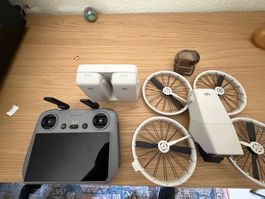 Drohne DJI Flip RC2 Combo Set inkl Total 3 Akkus Neuwertig