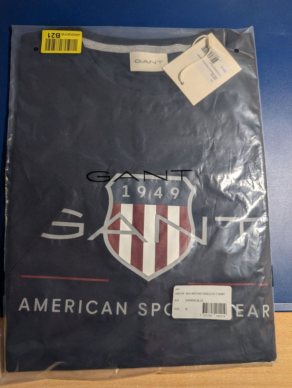 Gant T-Shirts: GANT Tshirt Blau XL NEU – Neu (gemäss Beschreibung) aus Stans von Magas