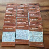 Landeskarten Schweiz 1:25000  BITTE GENAU LESEN