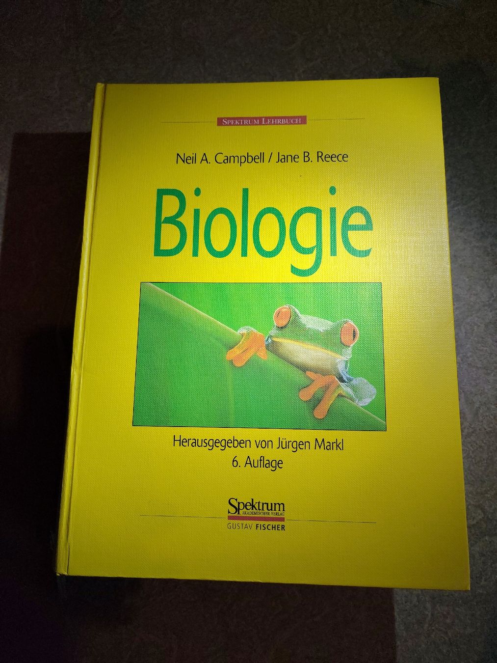 Libri: Campbell Biologie, 6. Auflage – Usato da Oberwil-Lieli venduto da Tobi8966