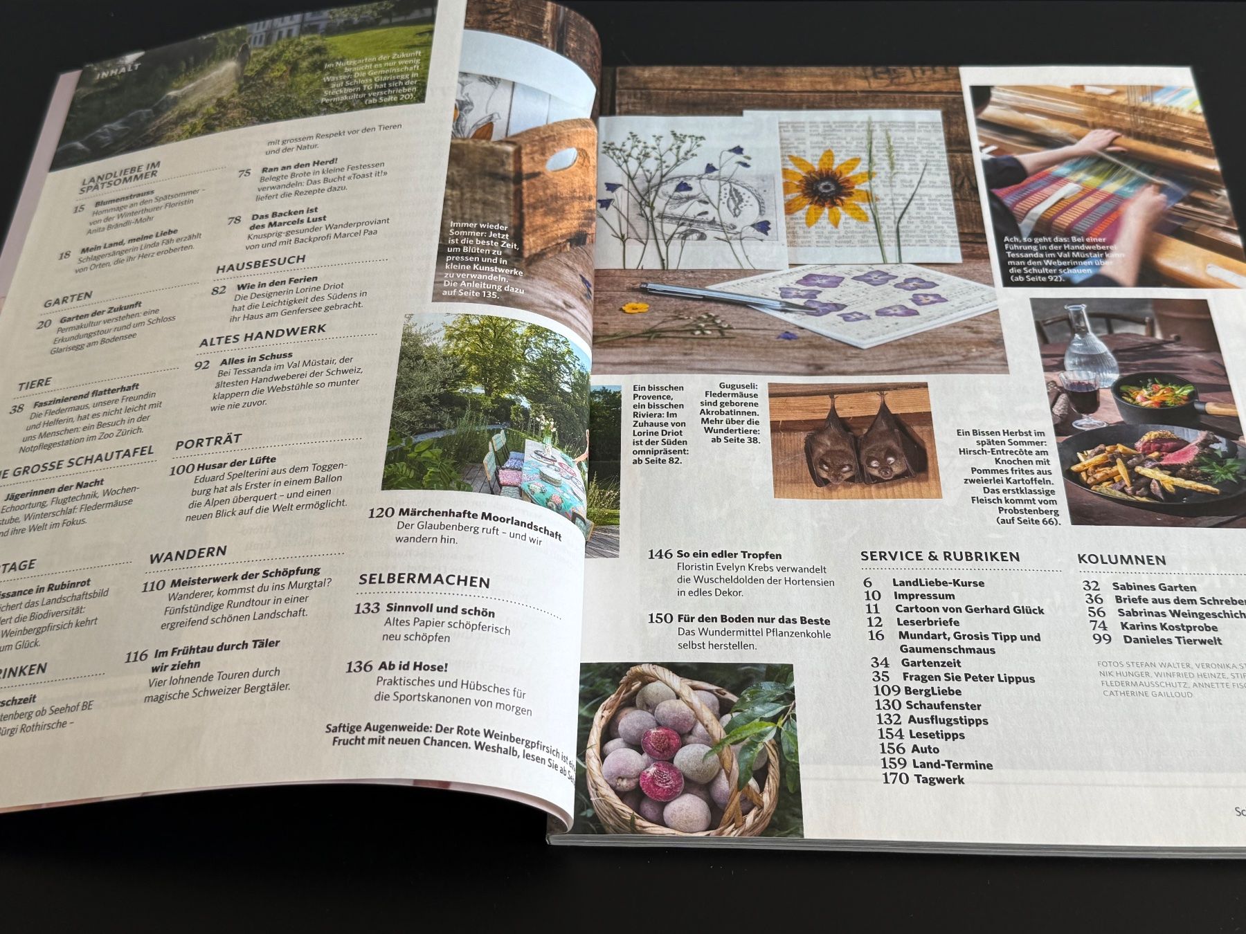 Riviste & Magazine: Schweizer Landliebe Nr 6 Spätsommer 2023 – Usato da Zürich venduto da ch3906 1