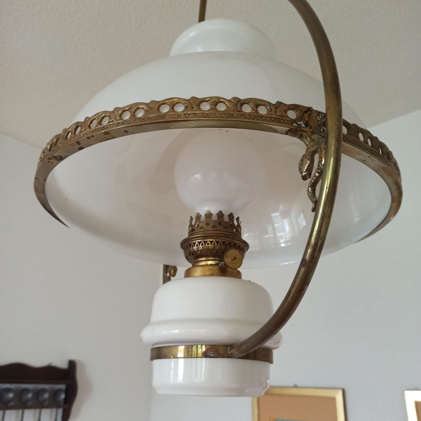 Lampadari & plafoniere: Deckenlampe Messing Glas – Usato da Riehen venduto da tin_yx6j 1