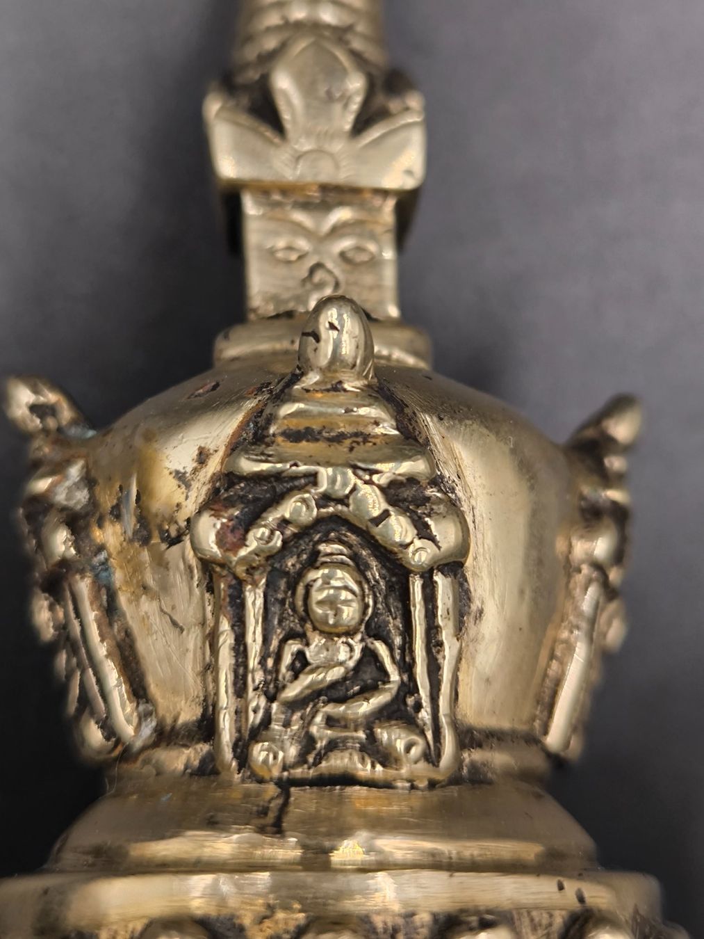 Skulpturen & Statuen: Buddhistische Stupa, Material Messing? – Gebraucht aus Rorschacherberg von snOOpydOg11 5