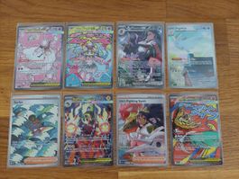 Pokemon ASC Set EN Mega- Diancie ex Grimmsnarl Eelektross NM