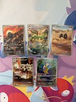 Pokémon Art Rare Karten Set – 5 Karten – Top Zustand