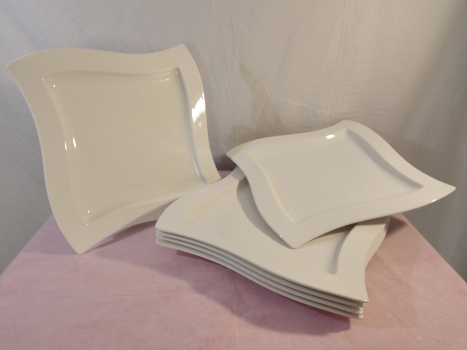 Villeroy & Boch Piatti: Villeroy & Boch: Newwave     6 x Teller 33x33 cm – Usato da Lustmühle venduto da Glatisant 7