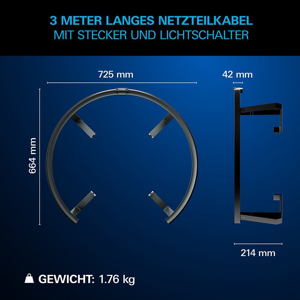 Dart: Dartscheiben Lichtsystem Target Corona Vision 2 – Neu und originalverpackt aus Thun von billiardstore 4