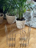 Chrome Magazine Rack Holder - Stylish & Modern, Great Con...