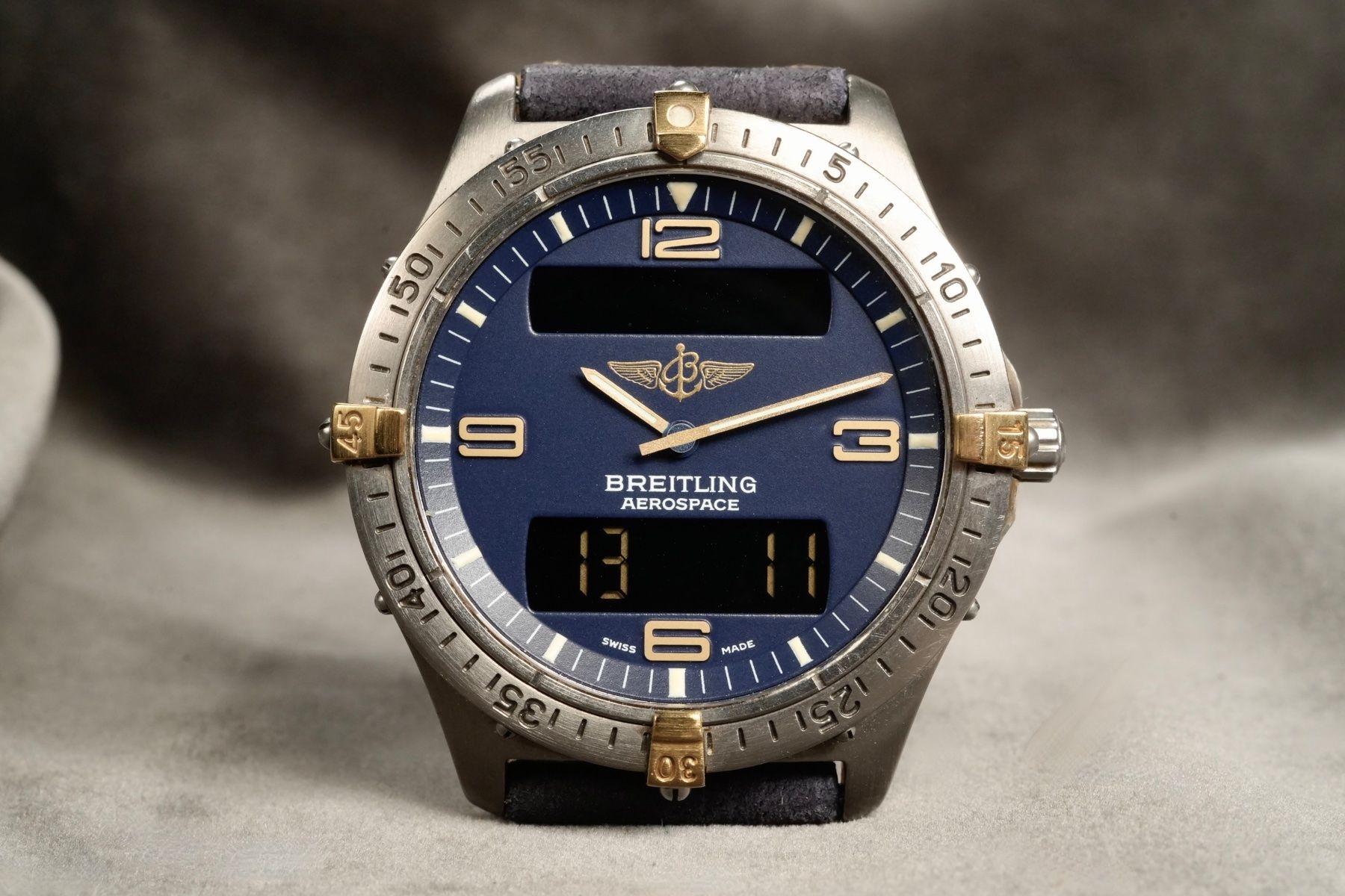 Breitling Orologi: Breitling Navitimer Aerospace  Ref. F56062 Titanium + Papers – Usato da Morcote venduto da chronoservice 1