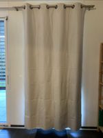 Lot de 5 Rideaux beige avec oeillets etat comme neuf.