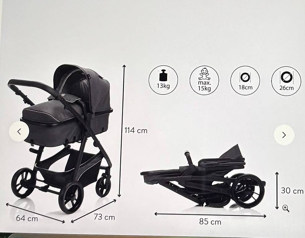 Carrozzine: Kinderwagen und Autositz – Usato da Bottighofen venduto da con_6lgw 4