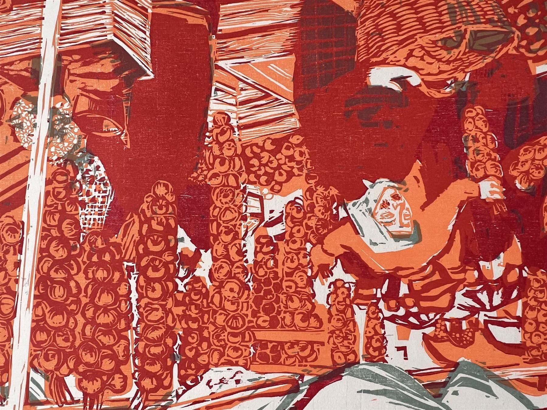 Xilografie: Karl LANDOLT Original-Holzschnitt 1972 – Usato da Adliswil venduto da buch_und_kunst 4