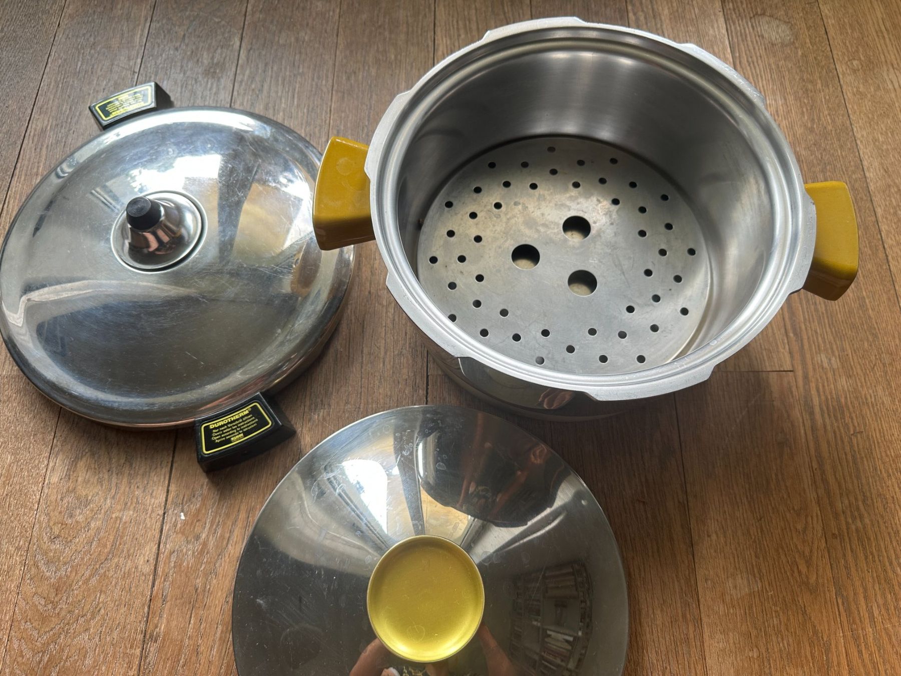 Kuhn Pentole: Dampfkochtopf – Usato da Luzern venduto da Johannas-flohmarkt 3