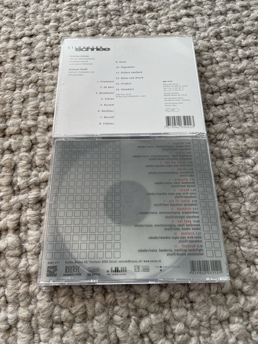 CDs: 2x STIMMHORN  – Gebraucht aus Reinach AG von trigger7811 2