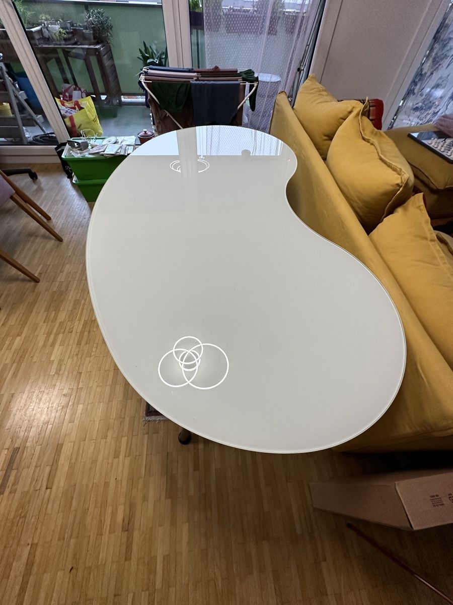 Ikea Tavoli: IKEA Table en verre Galant – Usato da Petit-Lancy venduto da vxk213 1