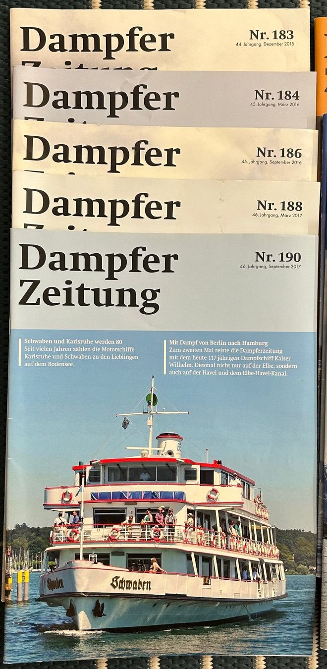 Riviste & Magazine: 22 Stk. Dampferzeitung – Usato da Bern venduto da febe2 1