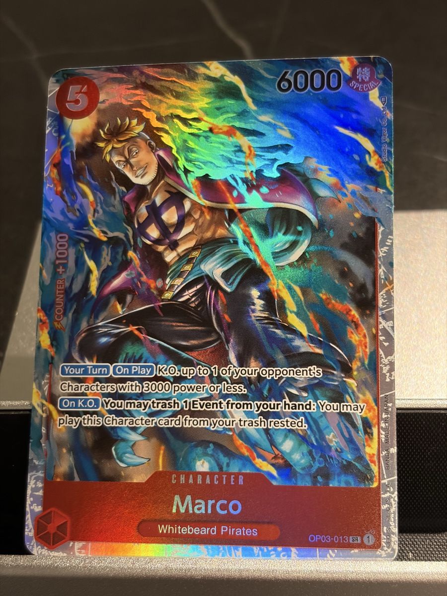 Bandai Carte collezionabili: One Piece OP03-013 Marco, Englisch – Nuovo (secondo la descrizione) da St. Gallen venduto da cambitcg